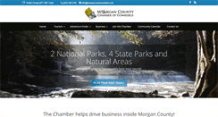 Desktop Screenshot of morgancountychamber.com